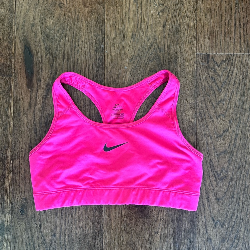 Nike Dri-FIT Pink Sports Bra